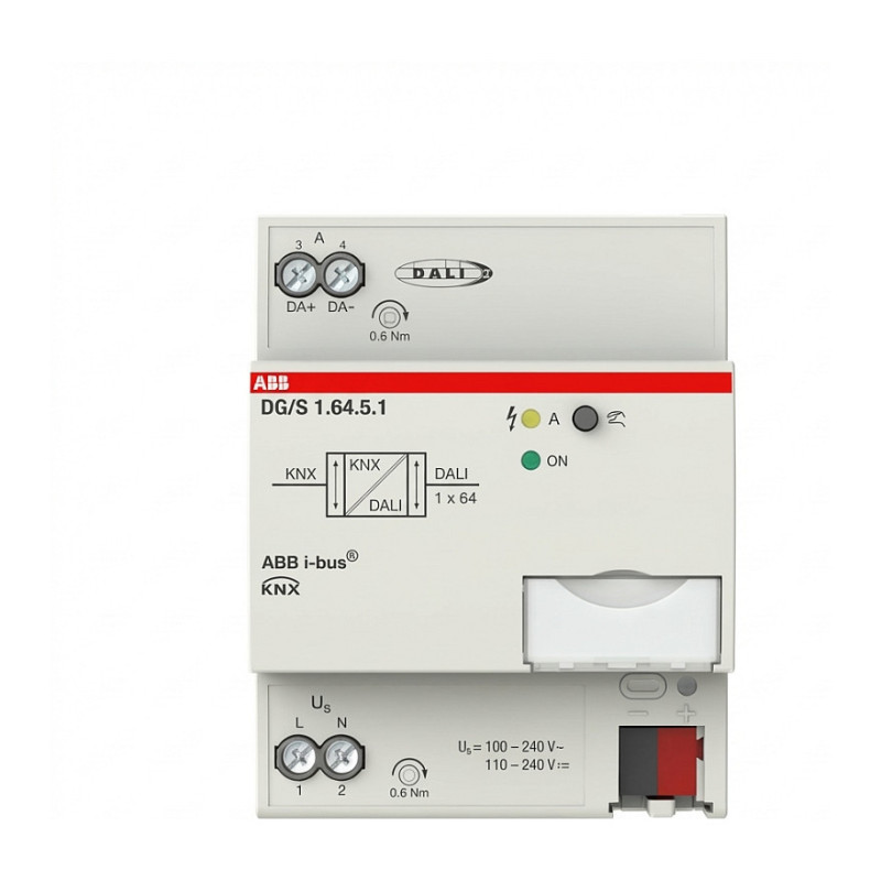 ABB Stotz SJ DALI Gateway Premium, 1-gang, REG DG / S1.64.5.1 (2CDG110273R0011)