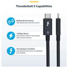 StarTech.com TBLT5MM1M240W Thunderbolt cable