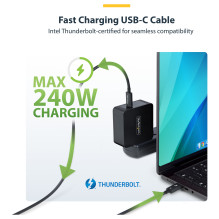 „StarTech.com“ TBLT5MM1M240W „Thunderbolt“ kabelis