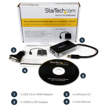 StarTech.com USB32HDEH USB graphics adapter