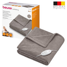Beurer HD 75 šildantis antklodė, pilkšvai ruda, 100 W Beurer HD 75 šildantis antklodė, pilkšvai ruda, 100 W