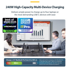 StarTech.com 424DEU-USB-C-CHARGER mobile device charger