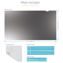 „StarTech.com“ 133L-PRIVACY-SCREEN ekrano privatumo filtras