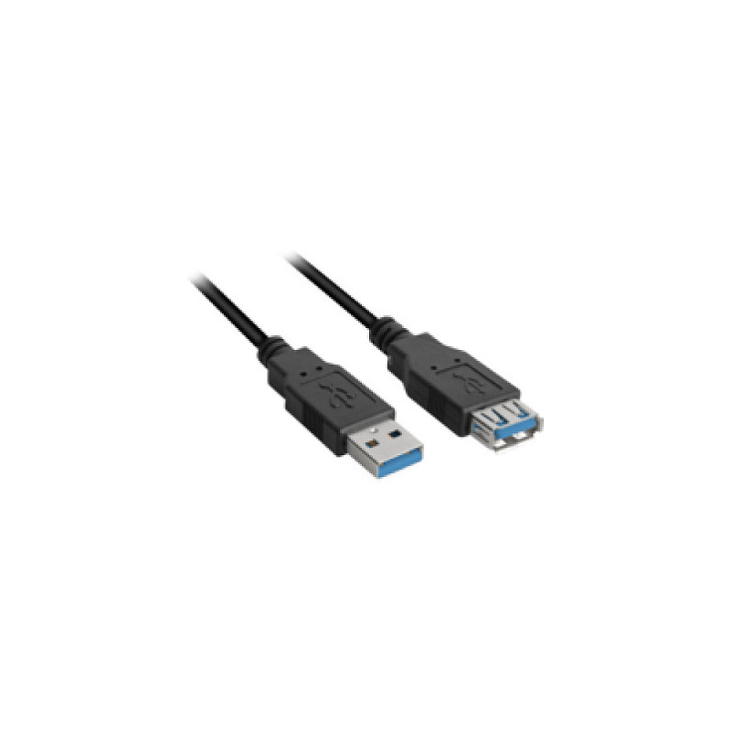 „Sharkoon“ 2 m, 2 x USB3.0-A USB kabelis