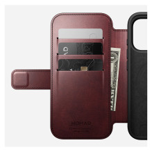 „Nomad Modern Leather Folio“ mobiliojo telefono dėklas „Nomad Modern Leather Folio“ mobiliojo telefono dėklas