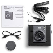 „Fujifilm Instax WIDE Evo Black EX D“ „Fujifilm Instax WIDE Evo Black EX D“