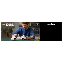 LEGO ICONS Lamborghini Countach 5000 Quattrovalvole