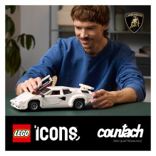 LEGO ICONS Lamborghini Countach 5000 Quattrovalvole