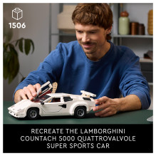 LEGO ICONS Lamborghini Countach 5000 Quattrovalvole