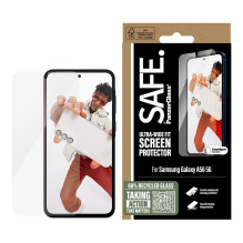 PanzerGlass SAFE. by ® Screen Protector Samsung Galaxy A56 5G, Ultra-Wide Fit w. EasyAligner