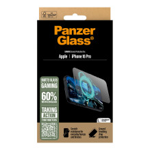 PanzerGlass ® Gaming Screen Protector iPhone 16 Pro, Ultra-Wide Fit