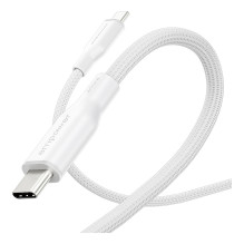 PanzerGlass empower™ by ® Racing 240W USB-C to USB-C Cable, USB 2.0, 1.2M, Silver White USB cable