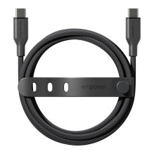 PanzerGlass empower™ by ® Racing 60W USB-C to USB-C Cable, USB 2.0, 2M, Space Black USB cable PanzerGlass empower™ by ® Racing 60W USB-C to USB-C Cable, USB 2.0, 2M, Space Black USB cable