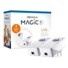 „Devolo Magic 1 Lan“ pradedančiųjų rinkinys 1-1-2