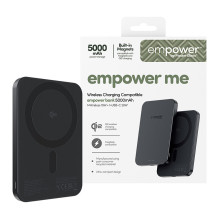 „PanzerGlass empower™ by ® empower™“ akumuliatorinė baterija, 5000 mAh, kosminės juodos spalvos „PanzerGlass empower™ by ® empower™“ akumuliatorinė baterija, 5000 mAh, kosminės juodos spalvos