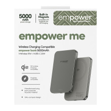 PanzerGlass empower™ by ® empower™ Bank, 5000mAh, Titanium PanzerGlass empower™ by ® empower™ Bank, 5000mAh, Titanium