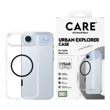 PanzerGlass CARE™ by ® Urban Explorer Case Transparent w. Black MagSafe iPhone Air mobile phone case PanzerGlass CARE™ by ® Urban Explorer Case Transparent w. Black MagSafe iPhone Air mobile phone case