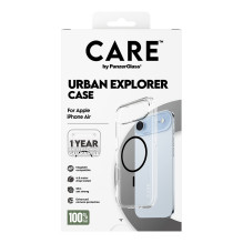 PanzerGlass CARE™ by ® Urban Explorer Case Transparent w. Black MagSafe iPhone Air mobile phone case PanzerGlass CARE™ by ® Urban Explorer Case Transparent w. Black MagSafe iPhone Air mobile phone case