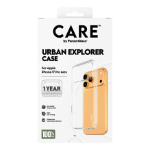 PanzerGlass CARE™ by ® Urban Explorer Case Transparent iPhone 17 Pro Max mobile phone case