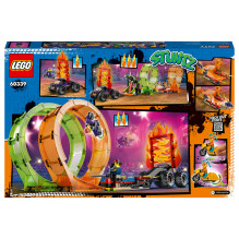 LEGO City dvigubos kilpos kaskadininkų arena