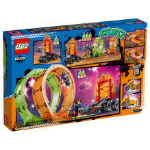 LEGO City dvigubos kilpos kaskadininkų arena