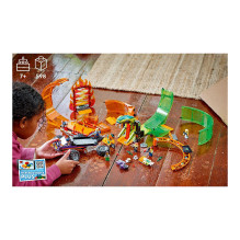 LEGO City dvigubos kilpos kaskadininkų arena