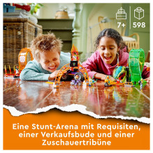 LEGO City dvigubos kilpos kaskadininkų arena