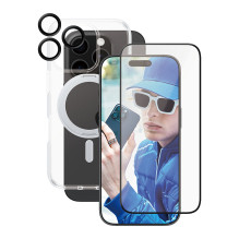 PanzerGlass CARE™ by ® 3-in-1 Ceramic Bundle iPhone 16 Pro