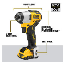 DeWALT DCF801D2-QW power screwdriver / impact driver DeWALT DCF801D2-QW power screwdriver / impact driver