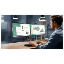 connected ProLite XB2493HSU-B1 computer monitor