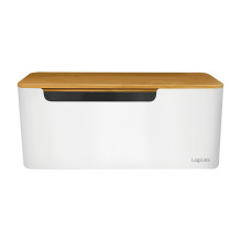LogiLink KAB0075 – Logitech Kabelbox su Bambus-Deckel LogiLink KAB0075 – Logitech Kabelbox su Bambus-Deckel