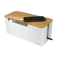 LogiLink KAB0075 – Logitech Kabelbox su Bambus-Deckel LogiLink KAB0075 – Logitech Kabelbox su Bambus-Deckel