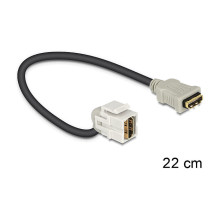 DeLOCK HDMI - HDMI, 0.22m...