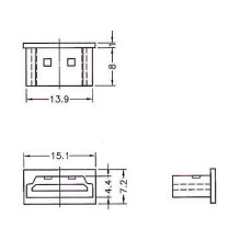 DeLOCK 64030 socket safety cover