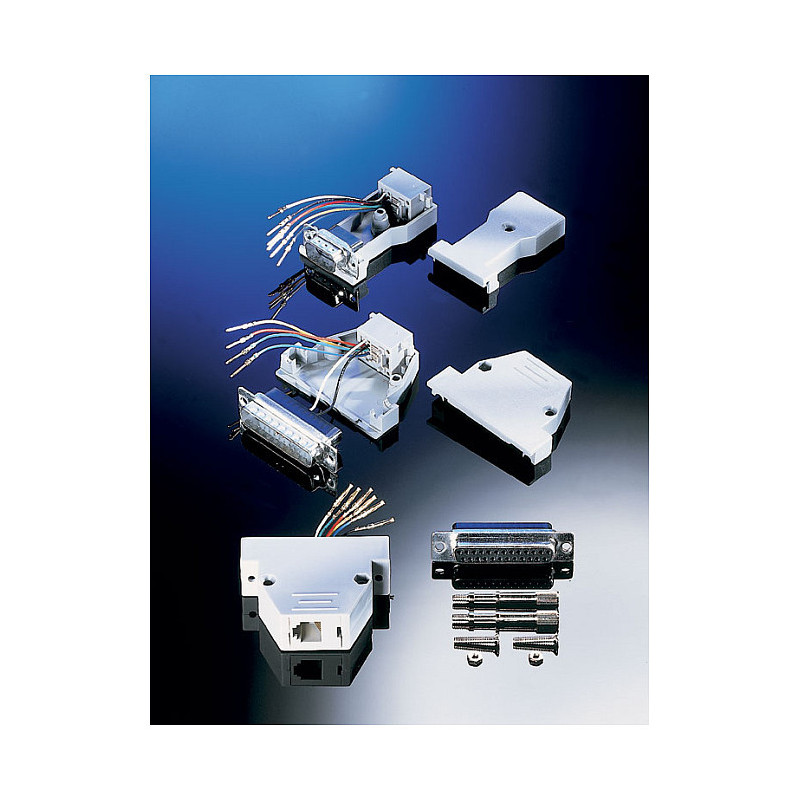 ROLINE adapteris DB25 M / RJ45 F, 8P / 8C