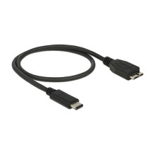 DeLOCK 0.5m USB3.1 C - MicroUSB3.1 B USB cable