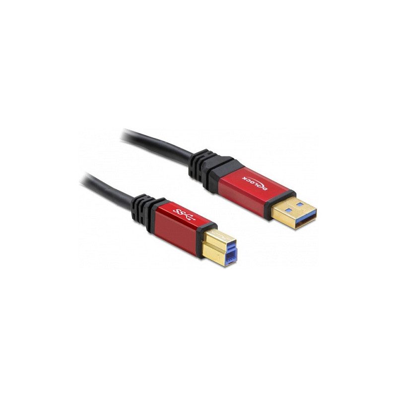 DeLOCK 3,0 m USB 3.0 AB USB kabelis
