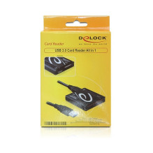 „DeLOCK“ USB 3.0 „viskas viename“ kortelių skaitytuvas