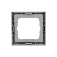 BUSCH JAEGER BJ 1721-183K Frame 1f future linear aluminum silver BUSCH JAEGER BJ 1721-183K Frame 1f future linear aluminum silver