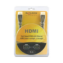 DeLOCK 5m HDMI AM / AM HDMI cable DeLOCK 5m HDMI AM / AM HDMI cable