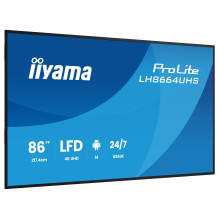 „iiyama LH8664UHS-B3AG“ informacinis ekranas