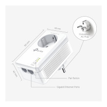 TP-Link TL-PA7027P KIT PowerLine tinklo adapteris