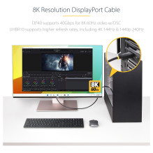 „StarTech.com DP21-2M-DP40-CABLE“ DisplayPort kabelis