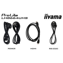 „iiyama LH8664UHS-B3AG“ informacinis ekranas