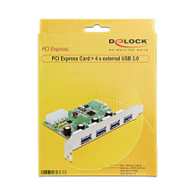 DeLOCK 89363 sąsajos plokštės / adapteris DeLOCK 89363 sąsajos plokštės / adapteris