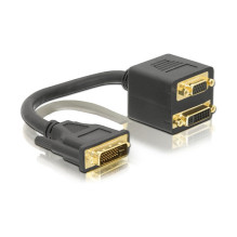 DeLOCK Adapter DVI29 male to DVI29 + VGA female