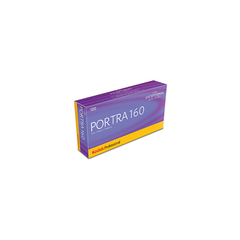 „Kodak Portra 160“ 5 spalvotų juostų pakuotė