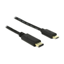 DeLOCK 2m, USB2.0-C / USB2.0 Micro-B USB kabelis