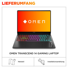 HP OMEN Transcend 14-fb1095ng Gaming Notebook 35.6 cm (14")