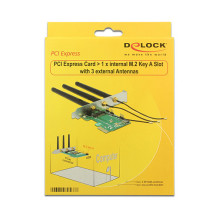 DeLOCK 89568 sąsajos plokštės / adapteris DeLOCK 89568 sąsajos plokštės / adapteris